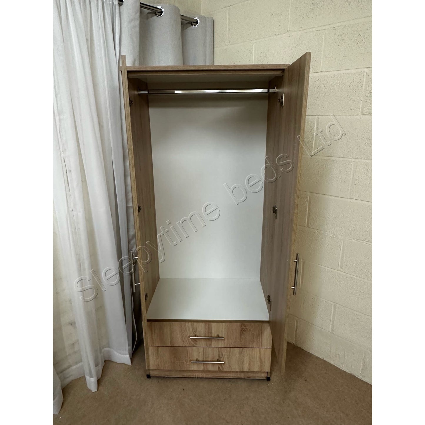 2 Door 2 Drawer Robe