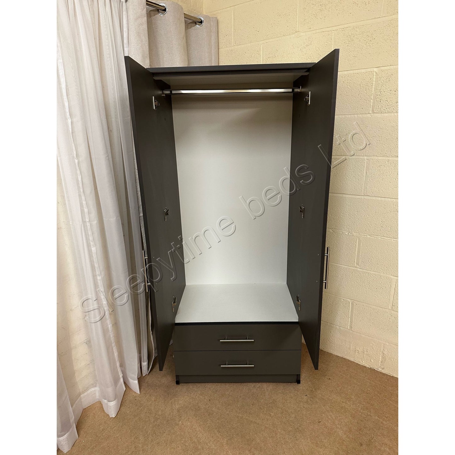 2 Door 2 Drawer Robe