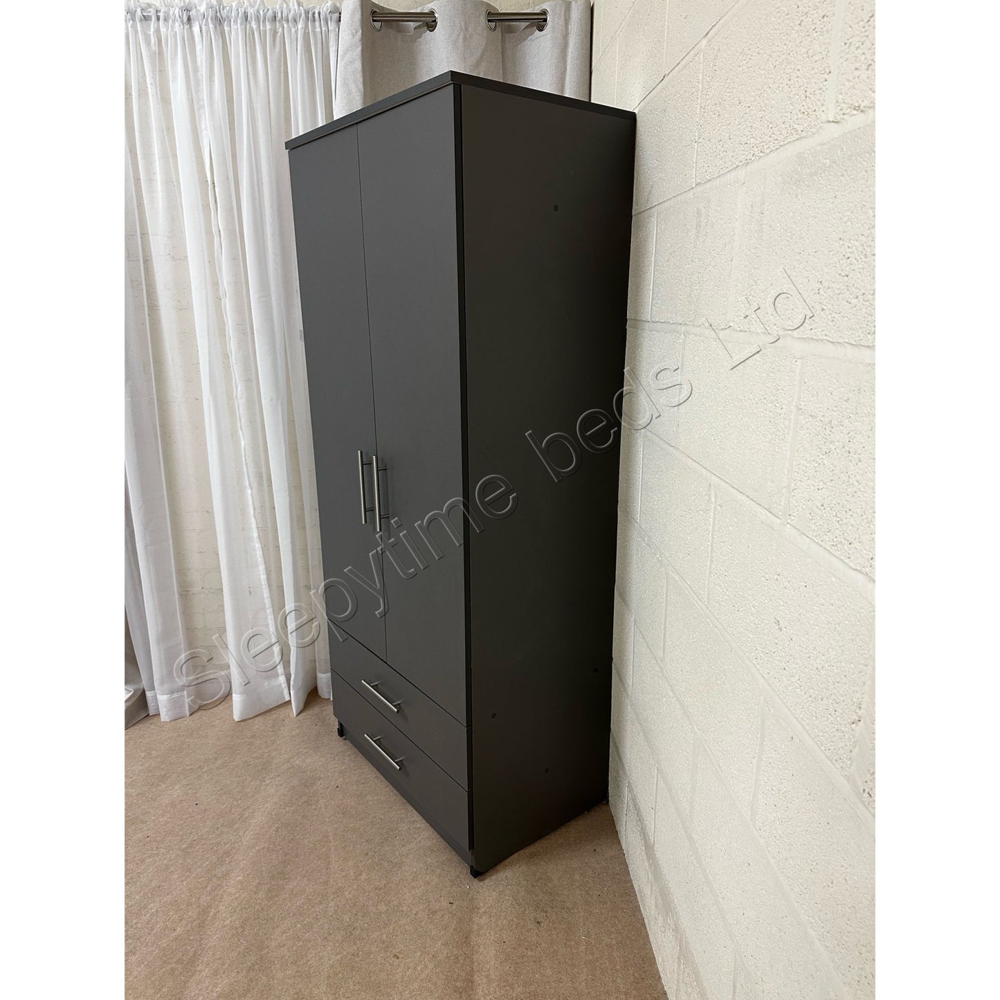 2 Door 2 Drawer Robe