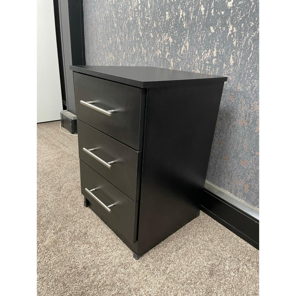 15" 3 Drawer Bedside
