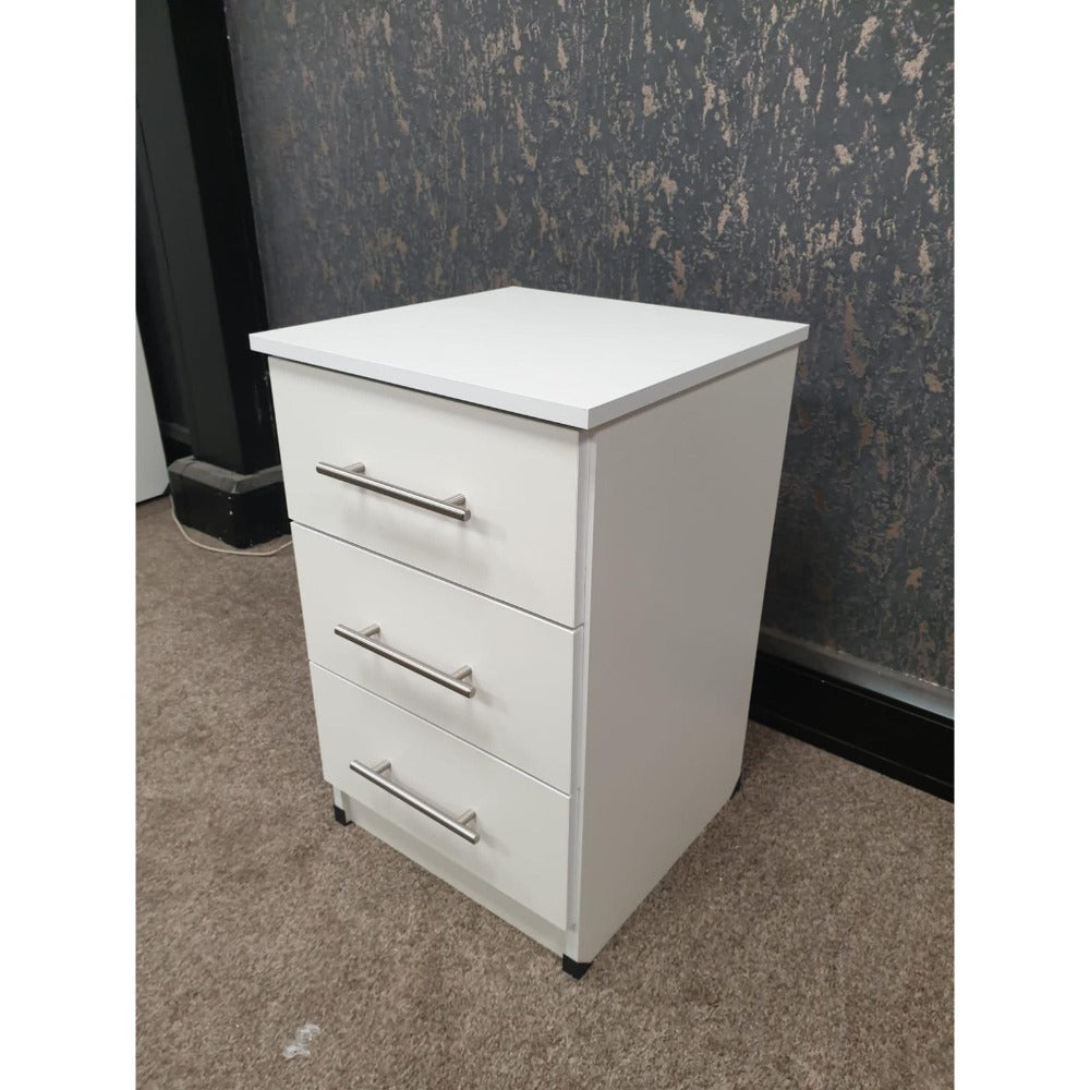 15" 3 Drawer Bedside