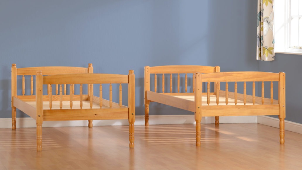 3' Wooden Bunk Bed