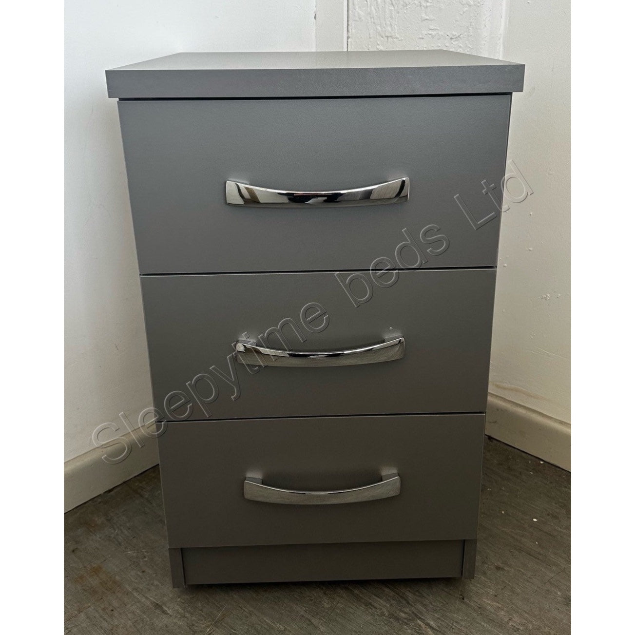 The Nova Range - 3 Drawer bedside