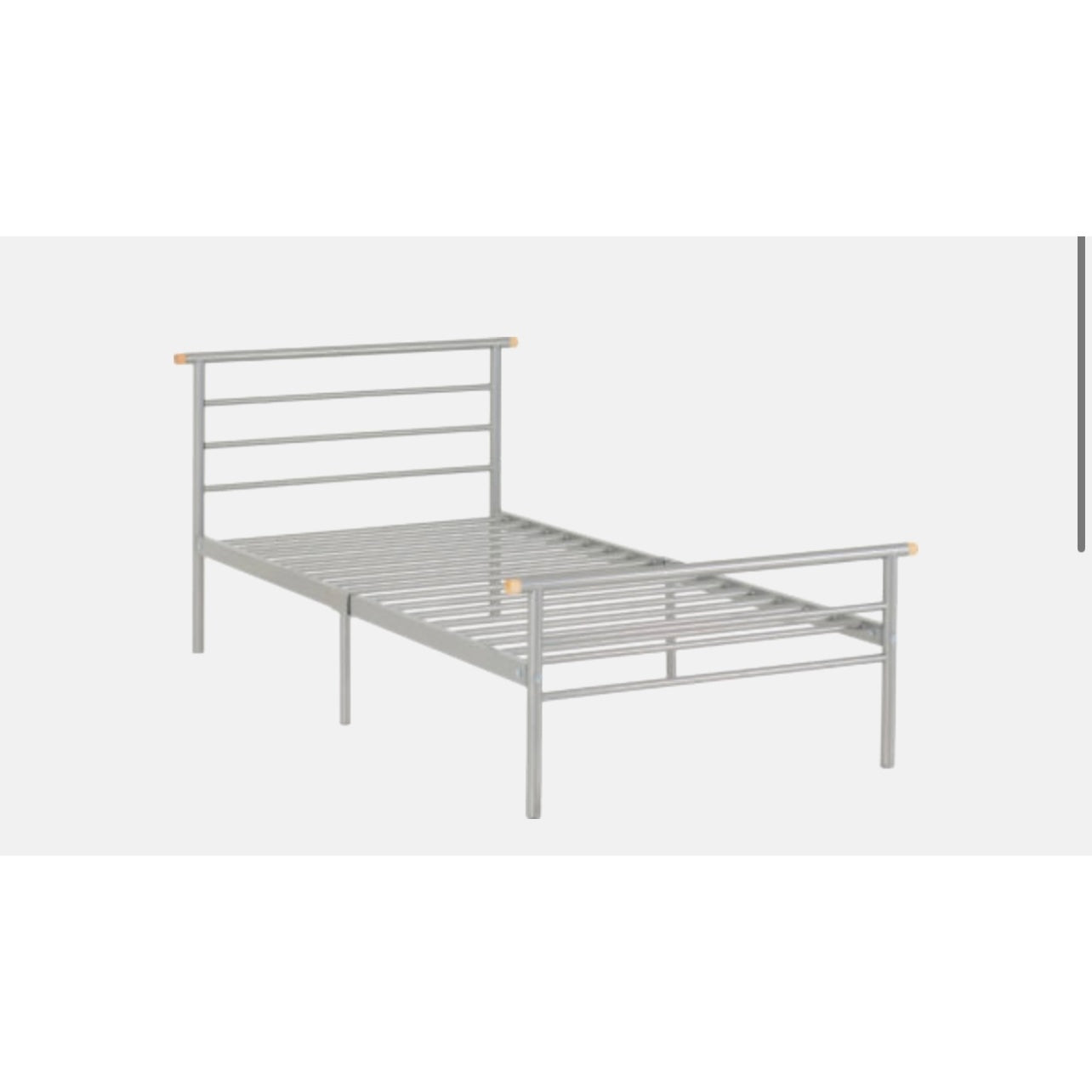 Orian Silver Bed Frame