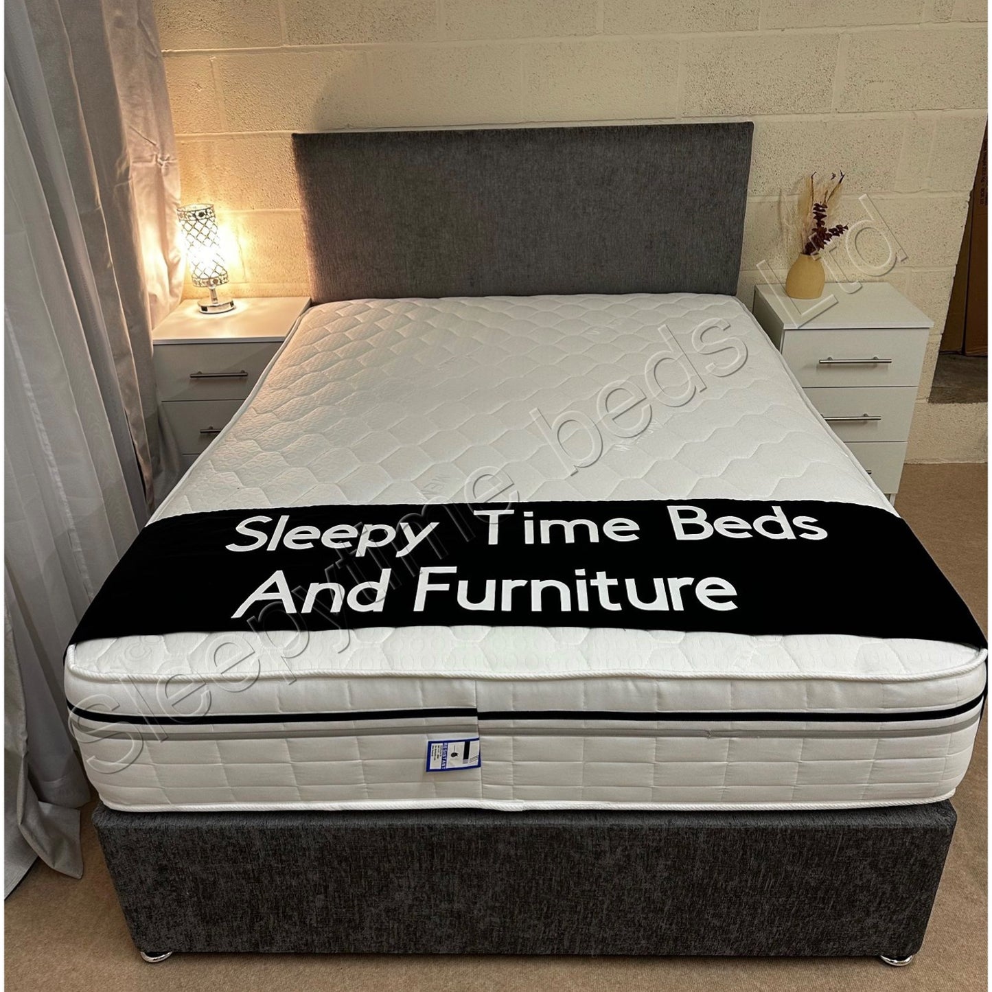 Knight Divan Bed Set