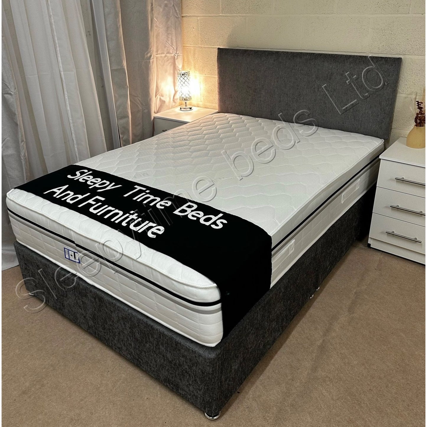 Knight Divan Bed Set